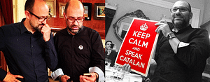 presa 27 amb Josep Maria Ganyet i Ricard Castellet